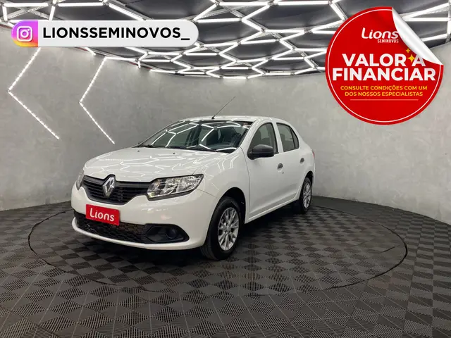 Carro Renault Logan 2019 Authentique 1.0 12V SCe (Flex)