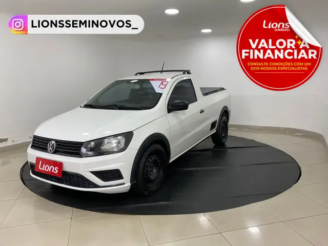 Carro Volkswagen Saveiro 2019 Robust 1.6 MSI CS (Flex)