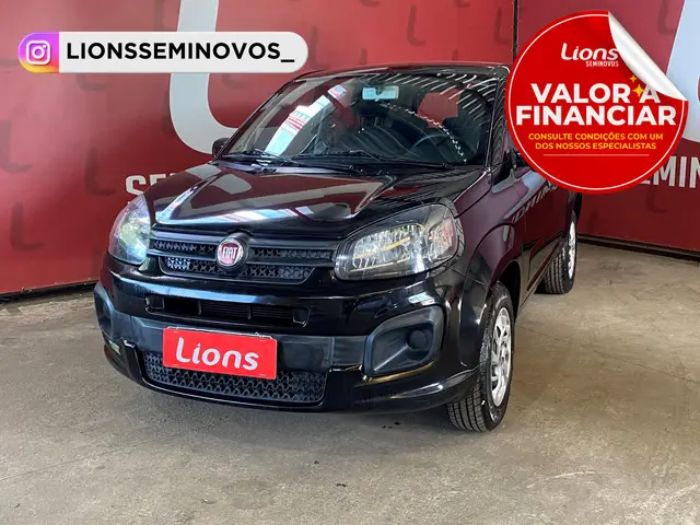 Carro Fiat Uno 2020 Attractive 1.0 8V (Flex) 4p