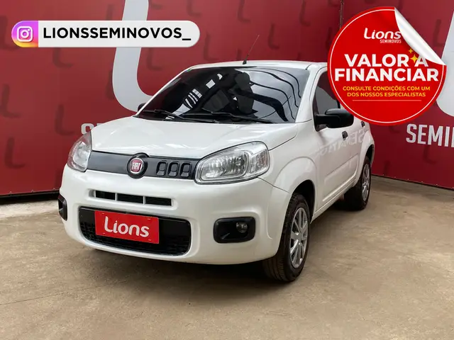 Carro Fiat Uno 2016 Attractive 1.0 (Flex) 4p