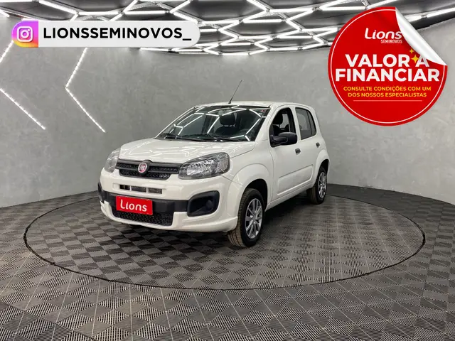 Carro Fiat Uno 2021 Attractive 1.0