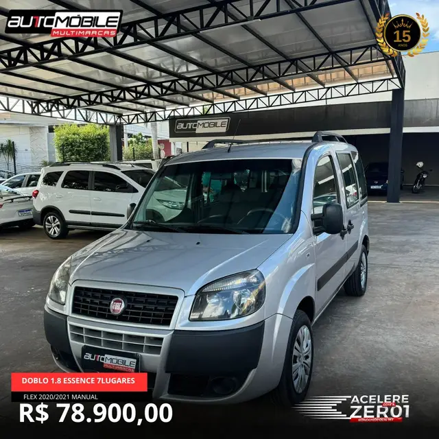 Carro Fiat Doblò 2021 Essence 1.8 16V (Flex)