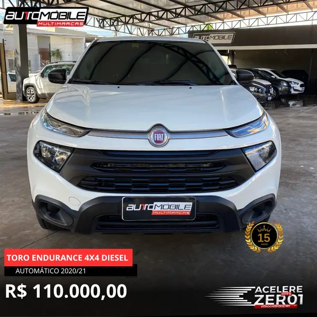 Carro Fiat Toro 2021 2.0 TDI Endurance AT9 4WD