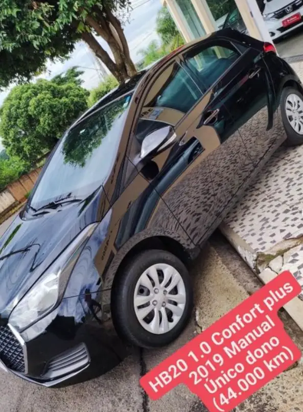 Carro Hyundai HB20 2019 1.0 Comfort (Flex)