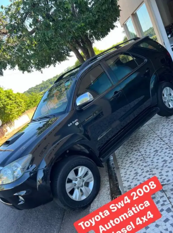 Carro Toyota Hilux SW4 2008 SRV 4x4 3.0 Turbo