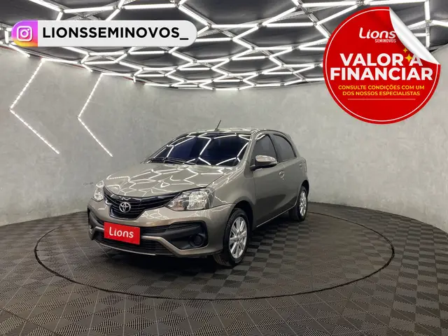 Carro Toyota Etios 2019 X Plus 1.5 (Aut) (Flex)