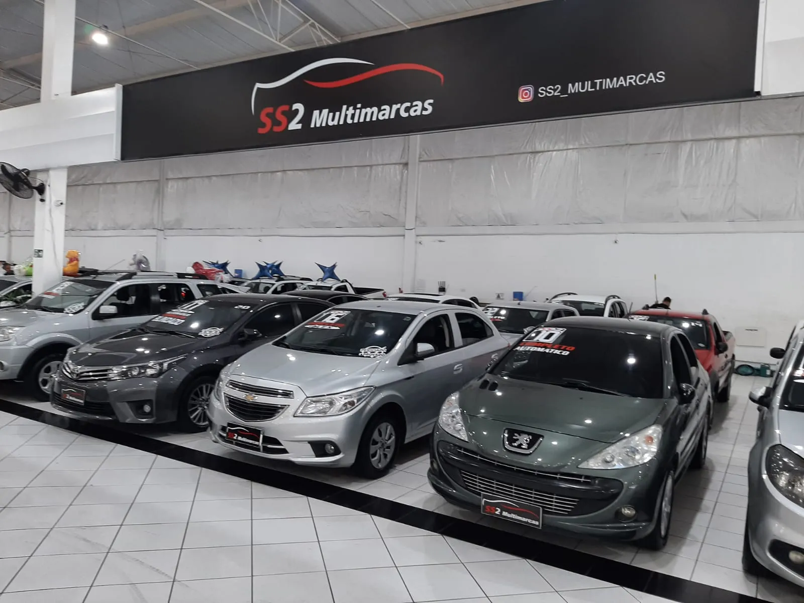 Fachada da loja SS2 MULTIMARCAS - São Paulo - SP