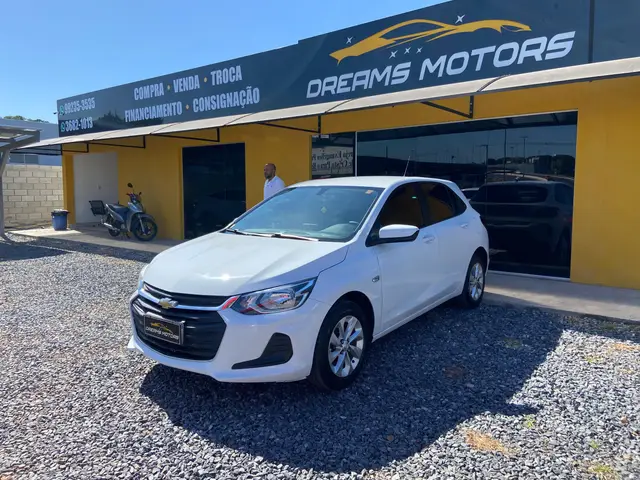 Carro Chevrolet Onix 2022 LT 1.0 Turbo (Flex)