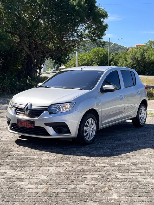 Carro Renault Sandero 2021 Life 1.0 12V SCe (Flex)