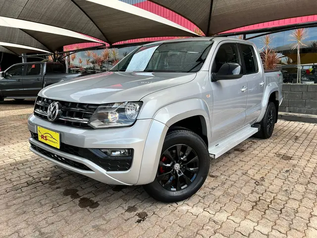 Carro Volkswagen Amarok 2017 2.0 CD 4x4 TDi Trendline (Aut)