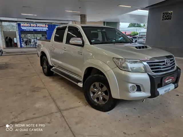 Carro Toyota Hilux Cabine Dupla 2012 Hilux 3.0 TDI 4x4 CD SRV (Aut)