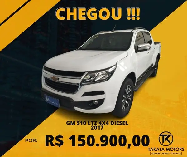 Carro Chevrolet S10 Cabine Dupla 2017 S10 2.8 CTDI LS 4WD (Cabine Dupla)