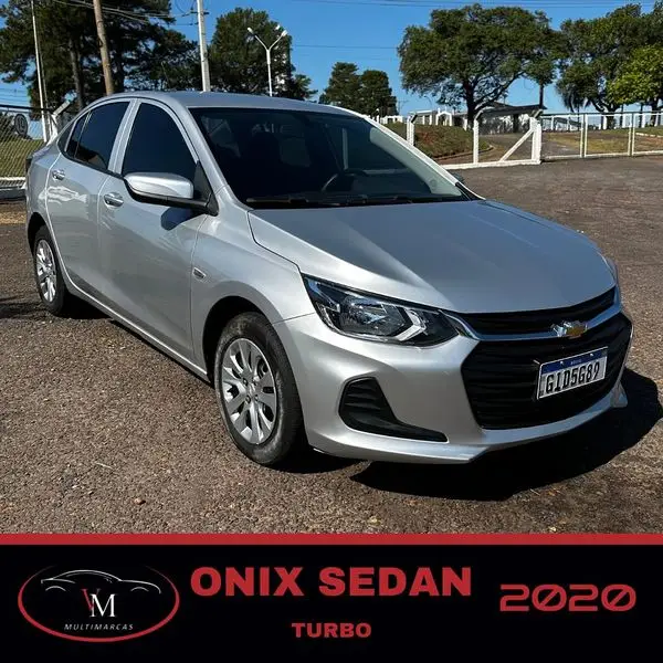 Carro Chevrolet Onix Plus 2020 1.0 Turbo (Flex) (Aut)