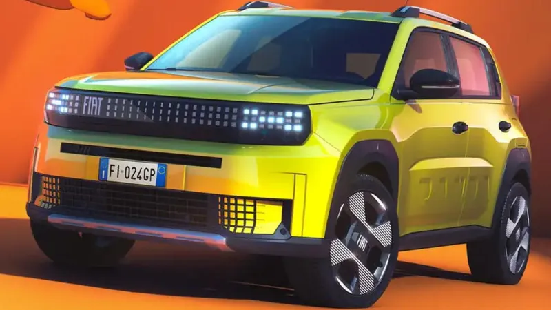 Novo Fiat Argo? Grande Panda é revelado e dá dicas do futuro no Brasil