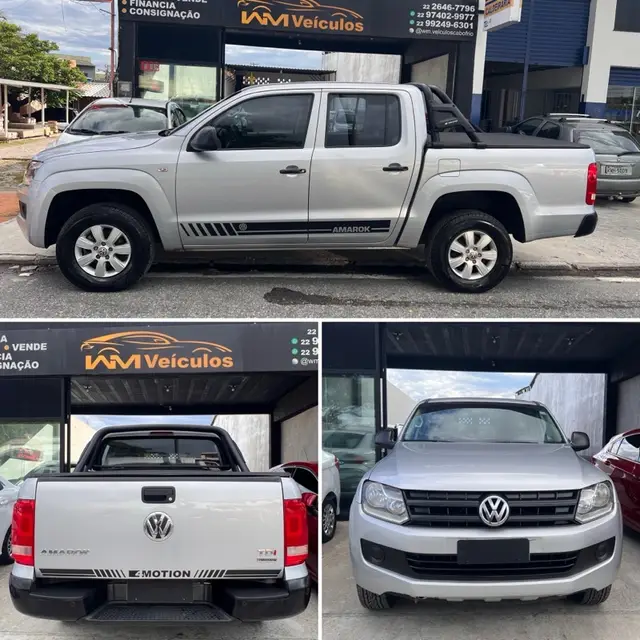 Carro Volkswagen Amarok 2015 2.0 S 4x4 TDi (Cab Dupla)