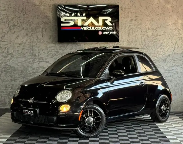 Carro Fiat 500 2013 Cult Dualogic 1.4 Evo (Flex)