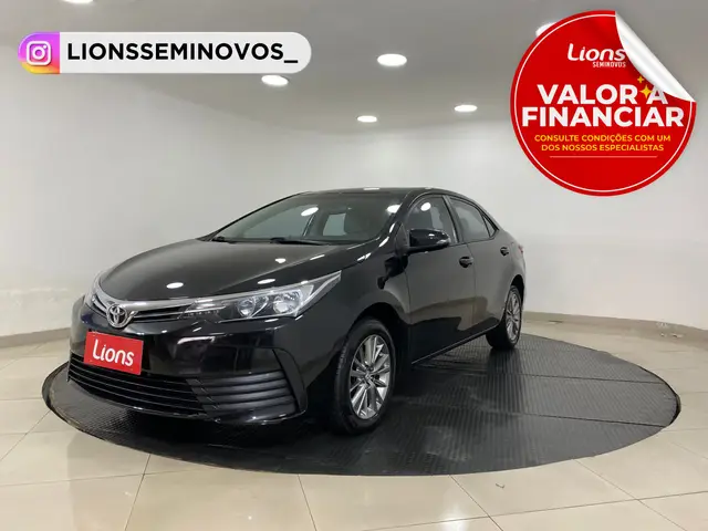 Carro Toyota Corolla 2019 1.8 GLi Upper Multi-Drive (Flex)