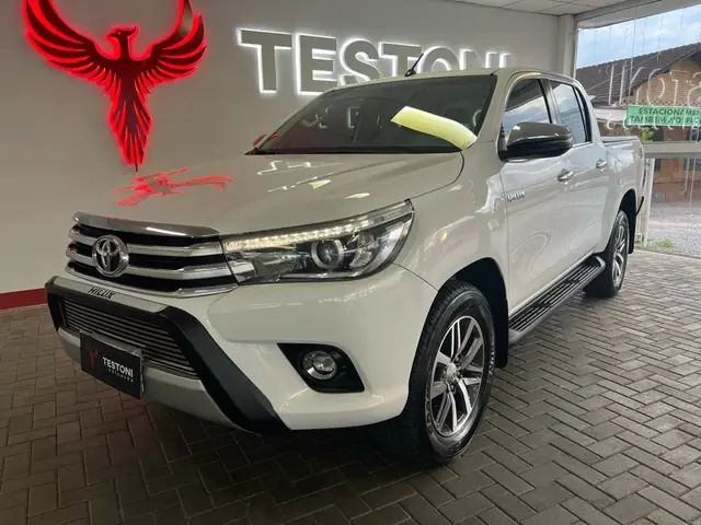 Carro Toyota Hilux Cabine Dupla 2018 Hilux 2.8 16v TDI SRV CD 4x4 (Aut)