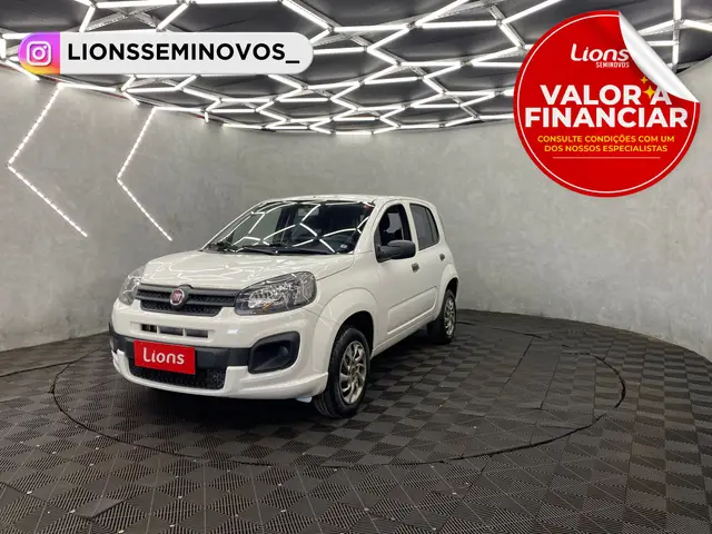 Carro Fiat Uno 2021 Attractive 1.0