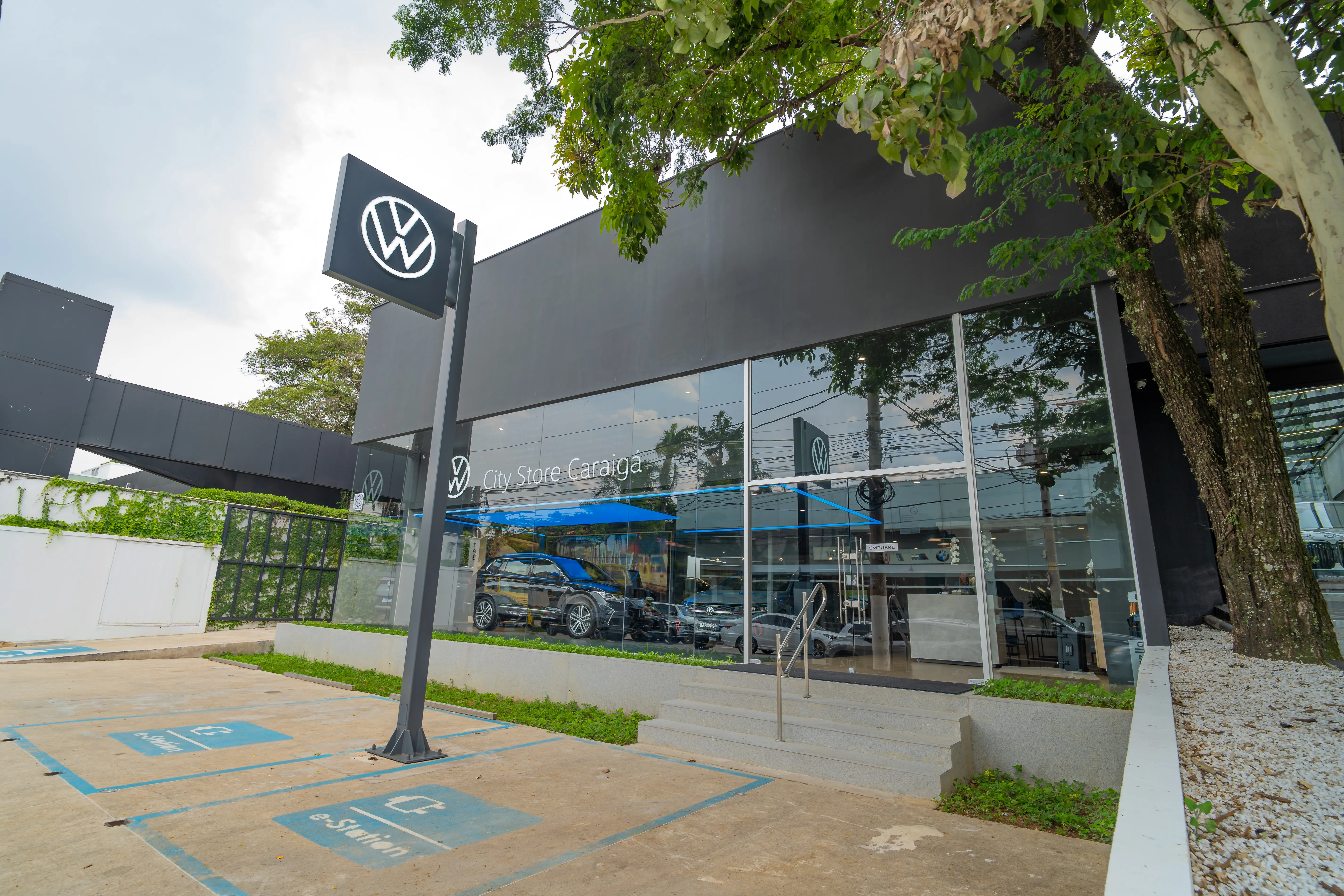 Fachada da loja Caraigá Vw Jardins - São Paulo - SP