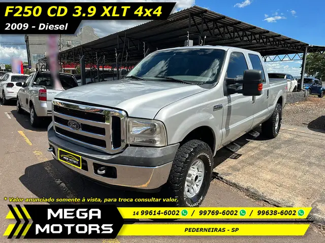 Carro Ford F-250 2009 XLT 4x4 3.9 (Cab Dupla)