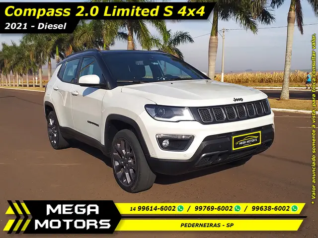 Carro Jeep Compass 2021 2.0 TDI Limited 4x4 (Aut)