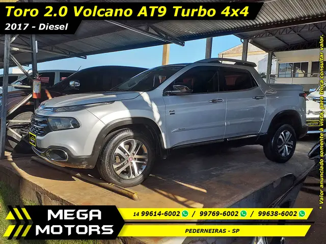 Carro Fiat Toro 2017 Volcano 2.0 diesel AT9 4x4