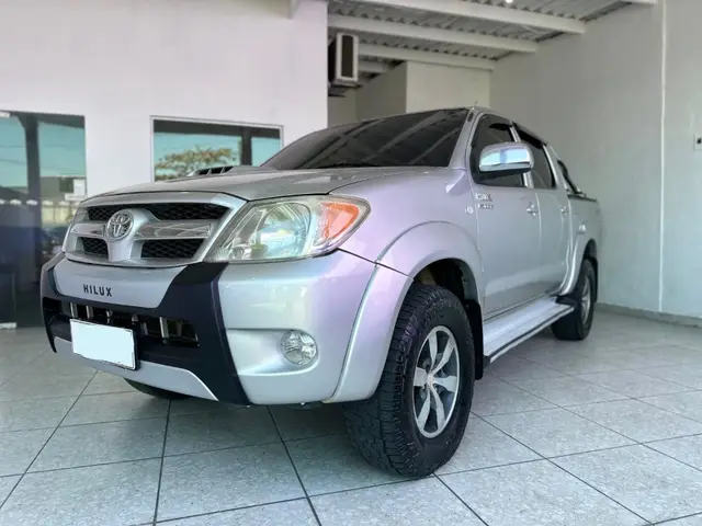Carro Toyota Hilux Cabine Dupla 2008 Hilux SRV 4X4 3.0 (cab dupla) (aut)