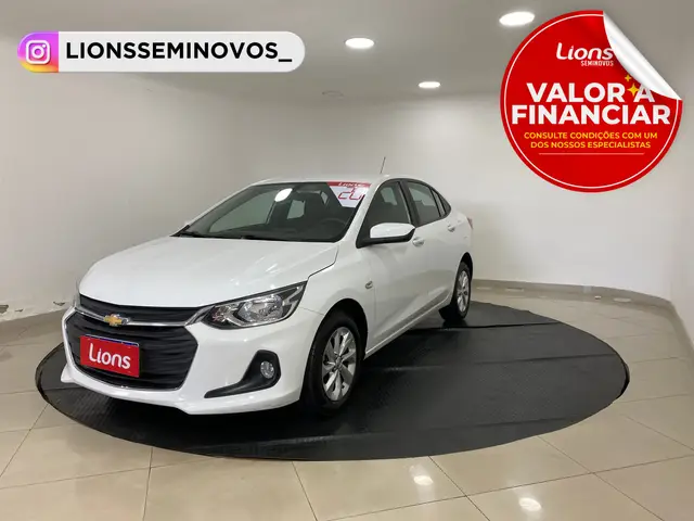 Carro Chevrolet Onix Plus 2020 1.0 LTZ Turbo Flex (Aut)