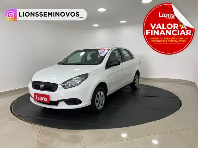 Carro Fiat Grand Siena 2021 Attractive 1.0 (Flex)