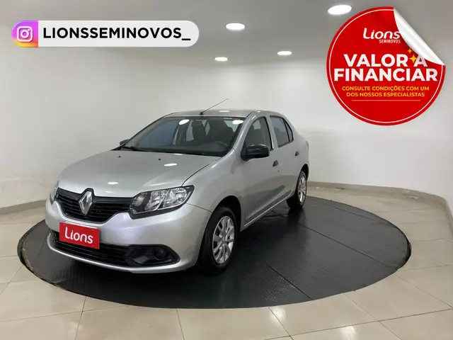 Carro Renault Logan 2018 Authentique 1.0 12V SCe (Flex)