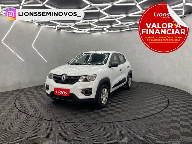Carro Renault Kwid 2020 Zen 1.0 12v SCe (Flex)