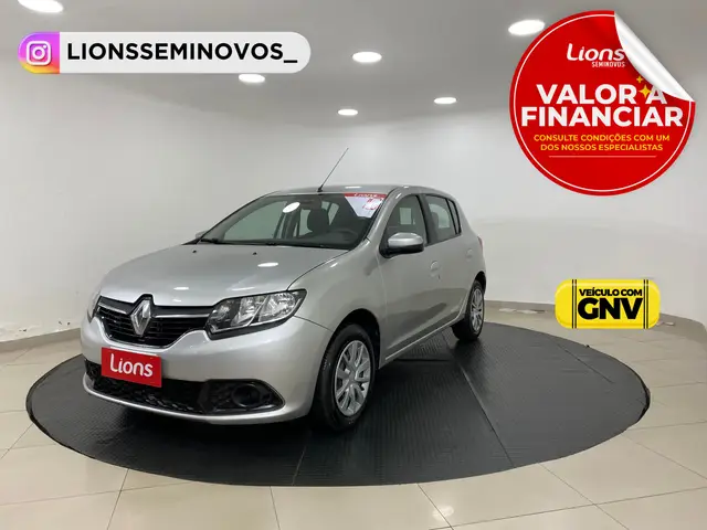 Carro Renault Sandero 2019 Authentique 1.0 12V SCe (Flex)