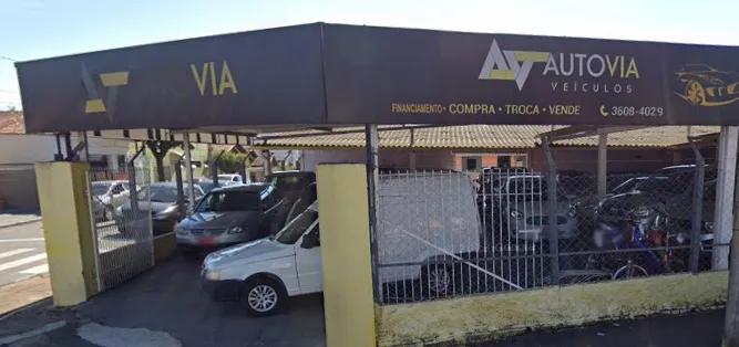 Fachada da loja Veículos à venda em Auto Via Veiculos - São José do Rio Pardo - SP | Mobiauto