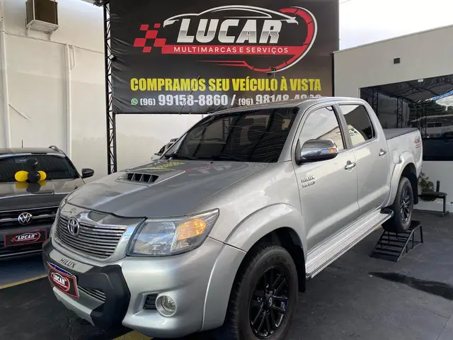 Carro Toyota Hilux Cabine Dupla 2013 Hilux 3.0 TDI 4x4 CD SRV (Aut)