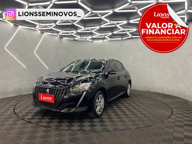 Carro Peugeot 208 2022 Active 1.6 Flex 16V 5p Aut.