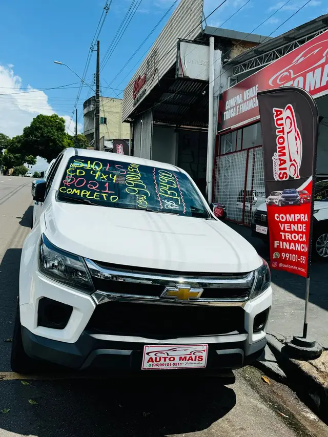 Carro Chevrolet S10 Cabine Dupla 2021 S10 2.8 CTDI LS 4WD (Cabine Dupla)