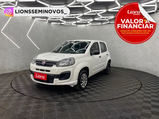 Carro Fiat Uno 2020 Attractive 1.0 8V (Flex) 4p