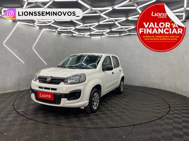Carro Fiat Uno 2019 Attractive 1.0 8V (Flex) 4p