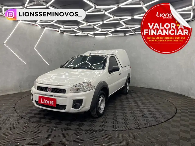 Carro Fiat Strada 2020 Hard Working 1.4 (Flex) (Cabine Simples)