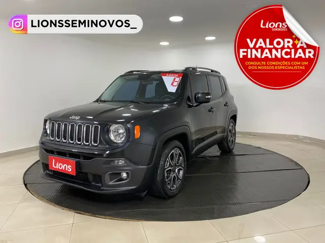 Carro Jeep Renegade 2018 Longitude Teto 1.8 (Aut) (Flex)