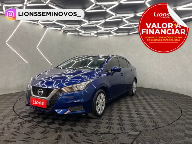 Carro Nissan Versa 2022 Sense 1.6 (Flex) (Aut)