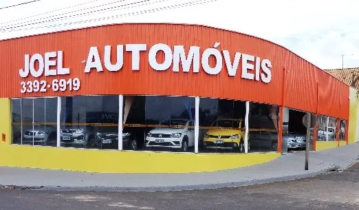 Fachada da loja Joel Automoveis - Américo Brasiliense - SP