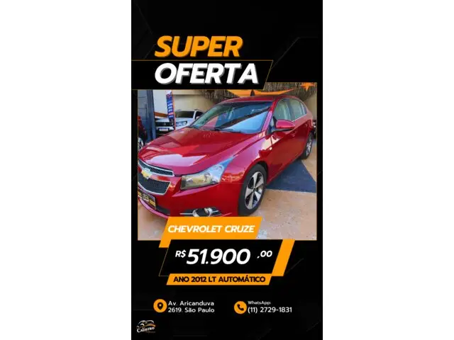 Chevrolet Cruze Sport6 LT 1.8 16V Ecotec (Aut) (Flex)