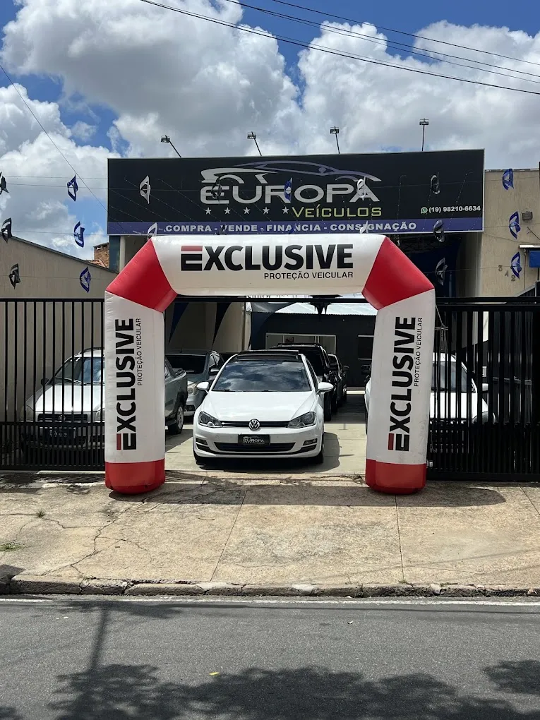 Fachada da loja EUROPA VEICULOS - Campinas - SP
