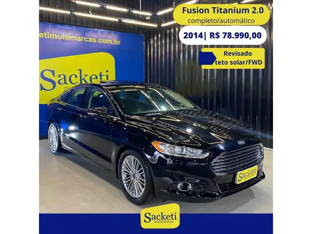 Carro Ford Fusion 2014 2.0 EcoBoost Titanium AWD (Aut)