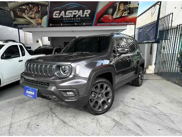 Carro Jeep Renegade 2023 Série S T270 1.3 Turbo 4x4 (com Teto Solar)