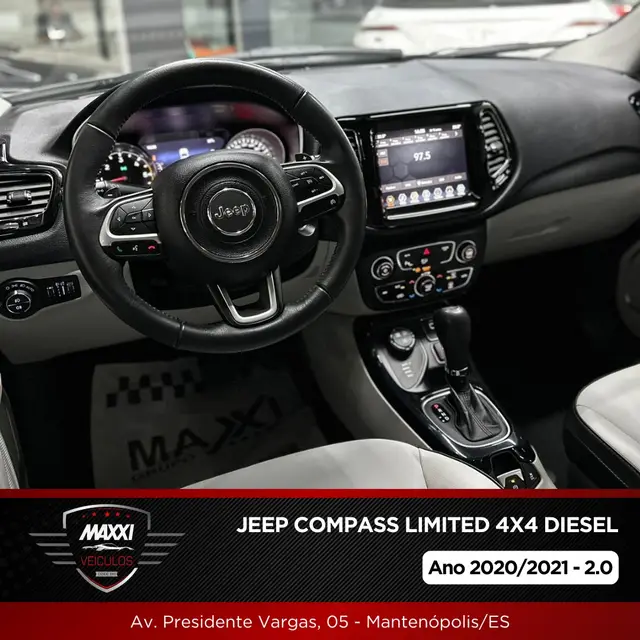 Carro Jeep Compass 2021 2.0 TDI Limited 4x4 (Aut)