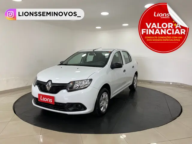 Carro Renault Logan 2020 Authentique 1.0 12V SCe (Flex)