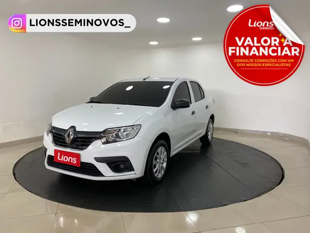 Carro Renault Logan 2021 Life 1.0 12V SCe (Flex)